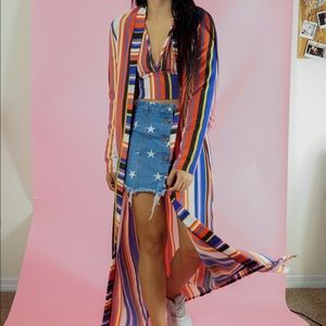 Boohoo Multicolored kimono